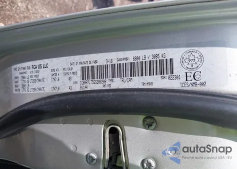 2016 Ram 1500 Slt из США, поврежденный, VIN 1C6RR7LT5GS280208